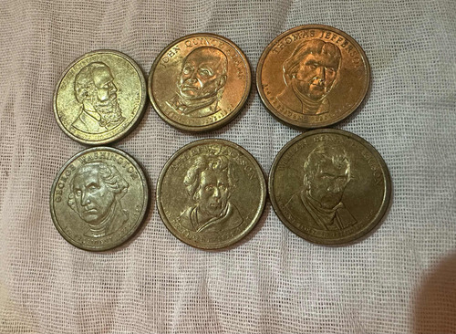 Monedas De 1 Dólar De Presidentes De Estados Unidos (Usado)