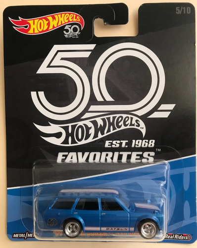 Datsun Bluebird 510 Wagon 50 Aniversario Hot Wheels Premium