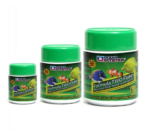Imagen 4 de 9 de Alimento Ocean Nutrition Formula Two Escamas 34 Gramos Para Peces Marinos Tropicales