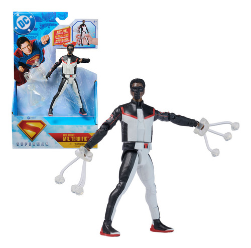 DC Comics, SUPERMAN, Linterna Verde, figura de acción Epic Strike, 15 cm, estilo como el de la película, incluye 2 accesorios, juguetes para niños y niñas a partir de 4 años