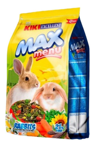 Alimento Kiki Max Menu Para Conejos 1 Kg 