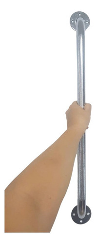 Barra Sujetadora Seguridad Discapacitados Tercera Edad 46 Cm Color Cromo