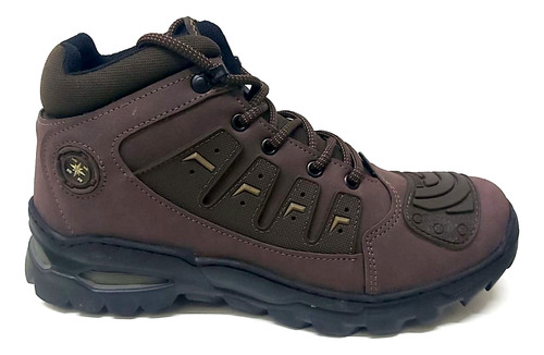 Bota Masculina Moto West Line 077 Café