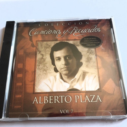 Cd  Alberto Plaza   Canciones Y Recuerdos     Sellado