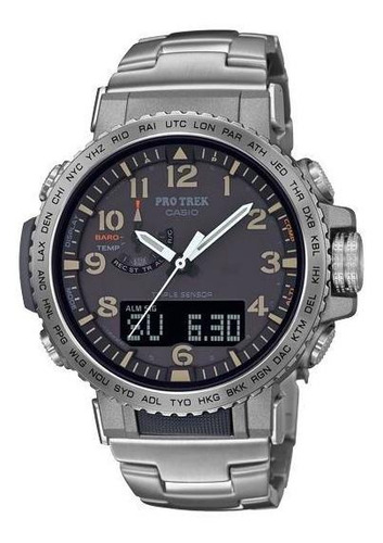 Imagen 1 de 1 de Reloj Casio Protrek Slim 3 Sensor Prw-50t-7