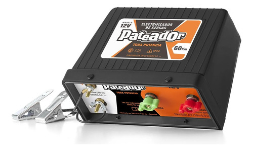 Imagen 2 de 10 de El Pateador Para Cercos 12v 60km Valls Boyero Eléctrico