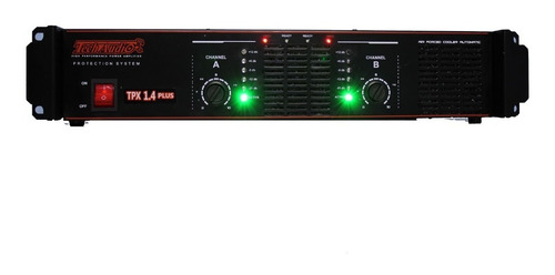 Amplificador Techaudio Moelo Tpxplus 1.4 Plus 1400 Watts