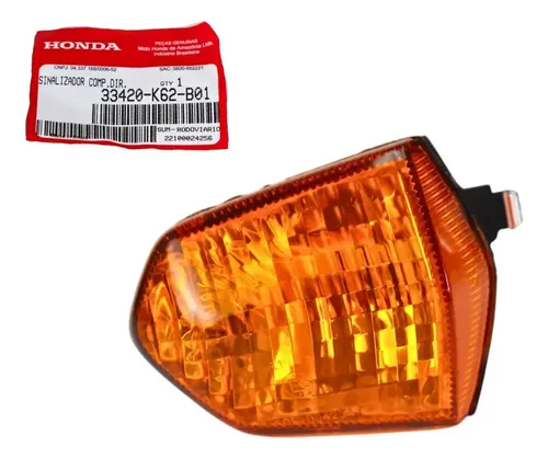 ★★★★★ Seta Pisca Pop 110i Traseiro Esquerdo Original Honda 1 Peça