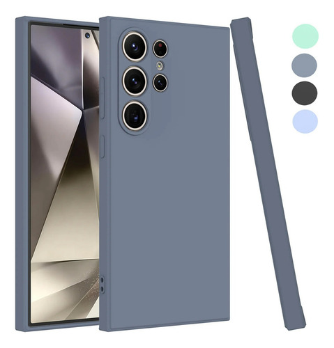 Funda Protectora De Silicona A Prueba De Golpes Para Samsung Galaxy S23 Ultra S23fe Plus