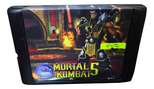 Cartucho Mortal Kombat 5 Sub Zero | 16 Bits Retro -mg-