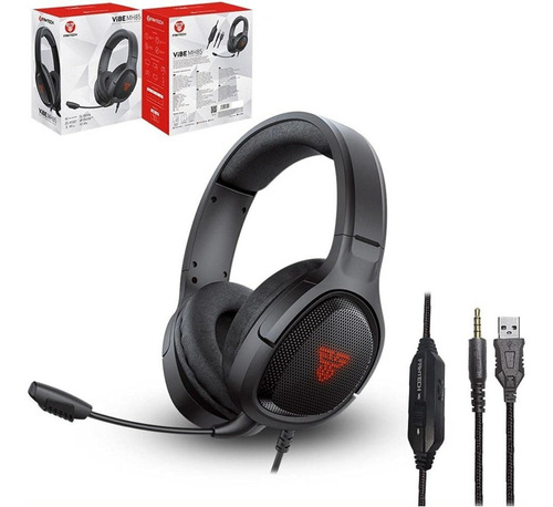 Imagen 5 de 10 de Headset Fantech Vibe Mh85 Black Auricular Gamer