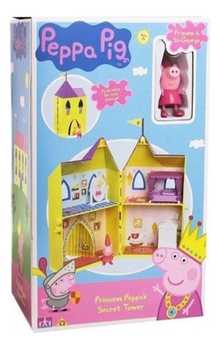 Figura Princesa Peppa Pig Con Torre Secreta