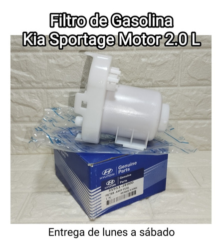 Filtro De Gasolina Kia Sportage 2.0 31911-2e000 Original 