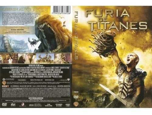 Furia De Titanes Pelicula Dvd Nuevo