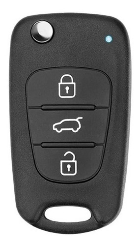 Imagem 1 de 3 de Kit 2 Chave Canivete Tr3c Taramps Controle 3 Botões Alarme