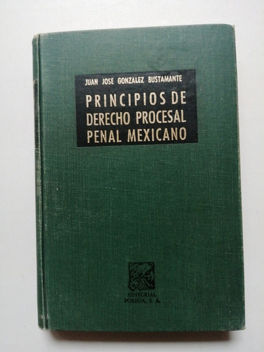 Gonzales Bustamante Derecho Procesal Penal Ed Porrua 