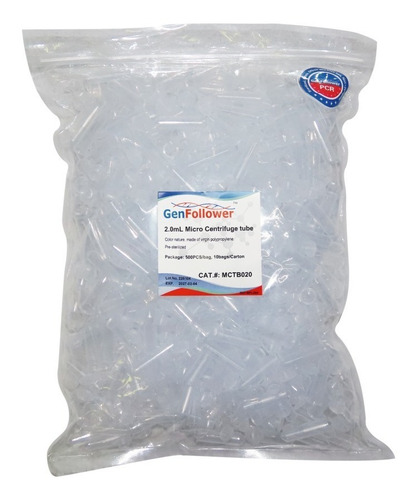 Tubo Para Microcentrifuga De 2,0ml - Eppendorf
