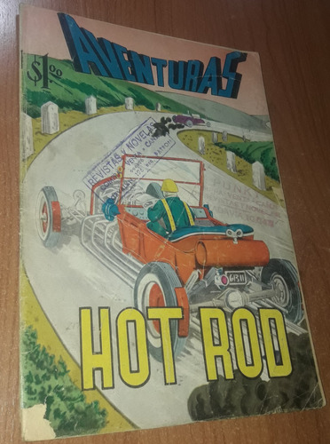 Revista Aventuras Hot Rod N°361  10 De Noviembre De 1965