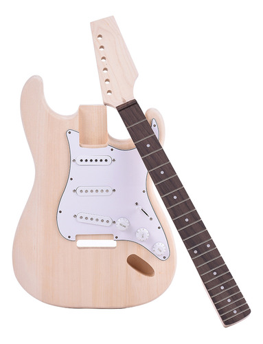 Instrumento De Cuerda Tasswood Maple Body St Kit, Mástil De