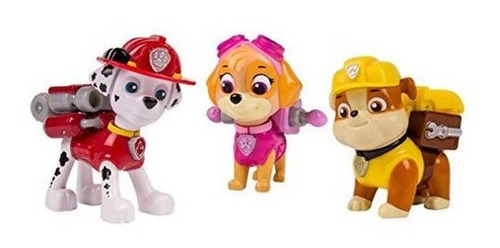 Mochilas Paw Patrol Action Pack Pups 3pk Figure Set Marshal