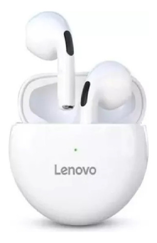 Audífonos Inalámbricos Lenovo Ht38 Earbuds Blanco