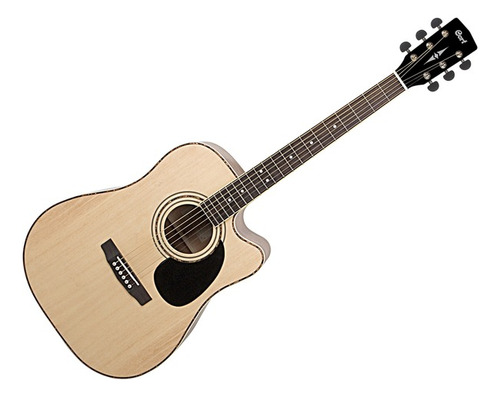 Guitarra Electroacustica Cort, Natural Mate Ad880ce Ns