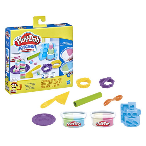 Set Masas Play-doh Kitchen Creations Pastelería 3+