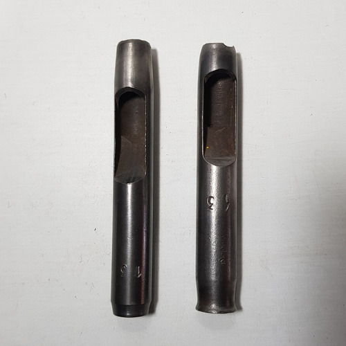 Imagen 6 de 10 de Antiguos Sacabocados Metal N° 13 Lote X 10 Mag 59355