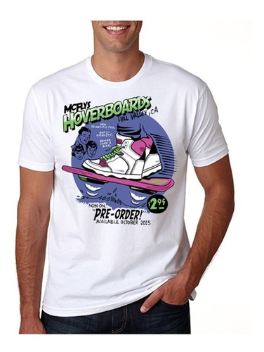 Playera Camiseta Hoverboard Tabla Patineta Flotante Retro 