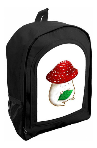 Mochila Negra Nena Jardin/ Preescolar Kawaii Ar21