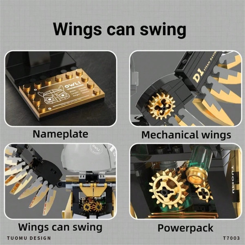 Bloques De Construcción Tuomu Escarabajo-línea Steam Davinci 400 Buho