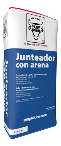 Emboquillador Con Arena. 3pzs. De 10 Kgs. Pegaduro