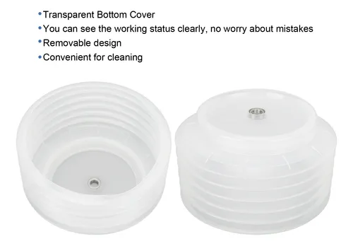 Silicone Drill Dust Collector Cover Flexible Transparent