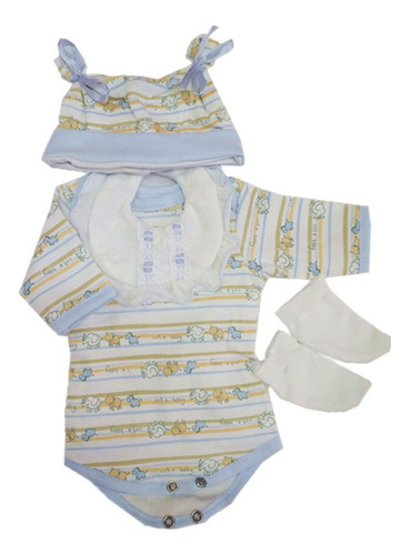 Sombrero Con Babero A Rayas, Calcetines, Ropa Para Bebés De