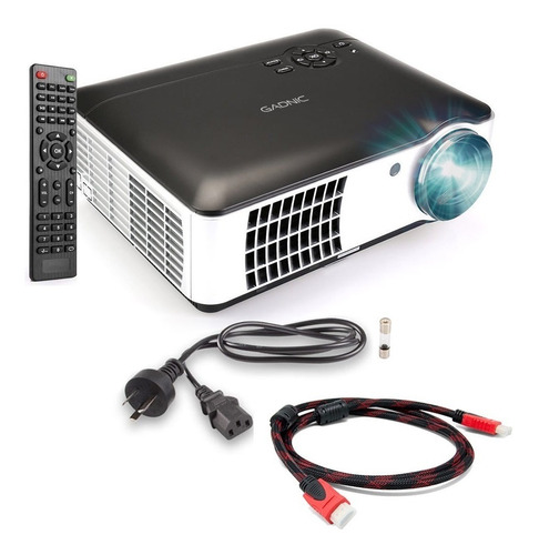 Proyector 2800 Lumenes 1080p Hdmi Usb Notebook Led 200w