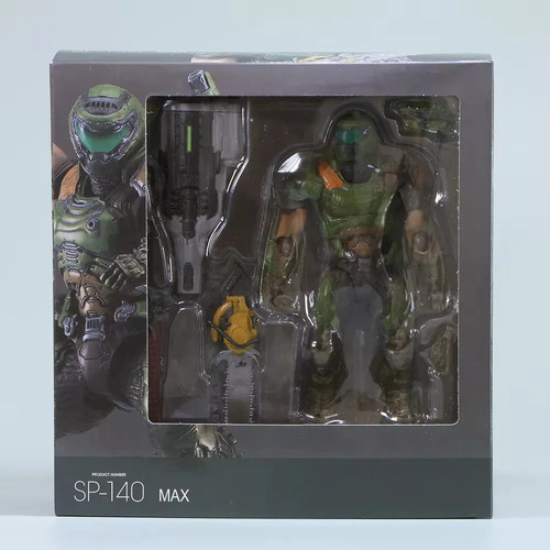A Figura De Juguete Figma Sp-140 Doom Slayer Eternal Action