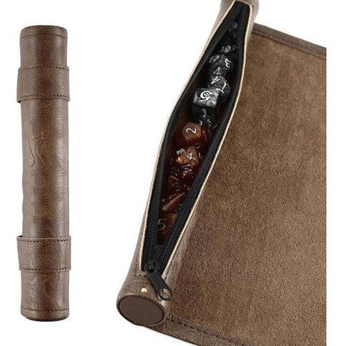 Bandeja Rodante De Dados Plegable Mat Accesorios Bolsa
