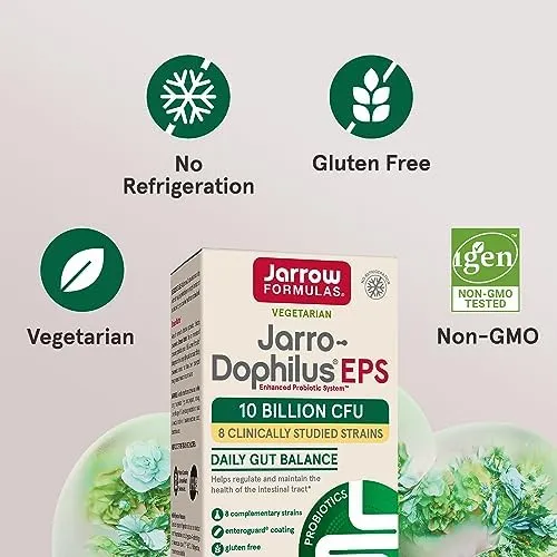 Jarrow Formulas Jarro-dophilus Eps Probióticos 10 Mil Millon
