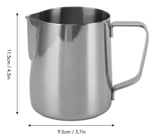 Jarra Espumadora De Leche De Acero Inoxidable Al Vapor