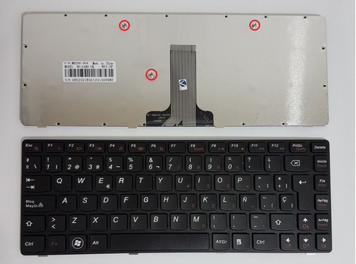 Teclado Original Lenovo G480 G485 B480 Z380 Z385 Z480 Español 