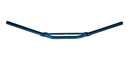 Imagem 3 de 4 de Guidão Alumínio Moto Cross Nx Trilha Anodizado Azul Phx