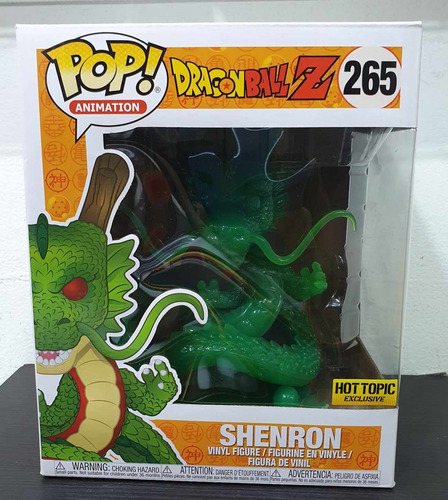 Funko Pop Shenron #265 Hot Topic Dragon Ball (Usado)