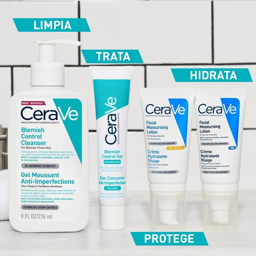 Imagen 4 de 8 de Gel Control Imperfecciones Cerave 40 Ml
