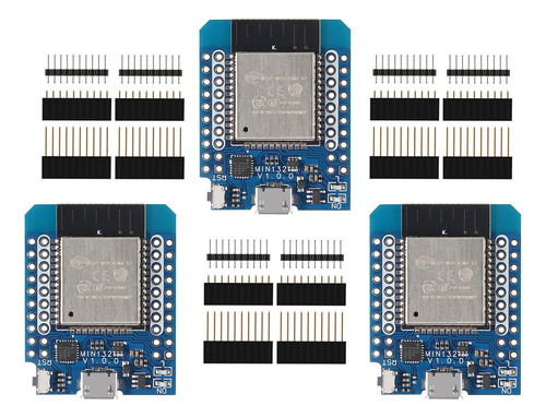 Qccan 3pcs Para Esp32 D1 Mini Nodemcu Esp-32 Tablero De