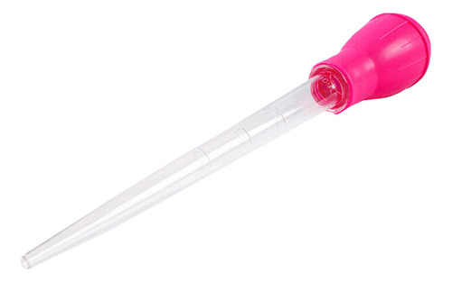 Limpiador Manual De Pipetas Pink Aquarium Para Peceras