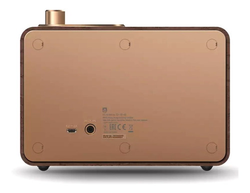Imagen 5 de 7 de Parlante Portátil Philips Vintage Speaker Bluetooth