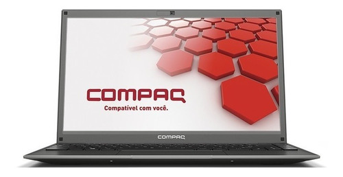 Notebook Compaq Presario 424 cinza 14", Intel Pentium N3700  4GB de RAM 1TB HDD, Intel HD Graphics (Braswell) 1366x768px Windows 11