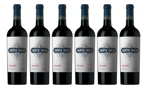 Vino Santa Julia Malbec X750cc Caja X6