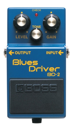 Pedal Boss Bd2 Blues Driver Overdrive Para Guitarra