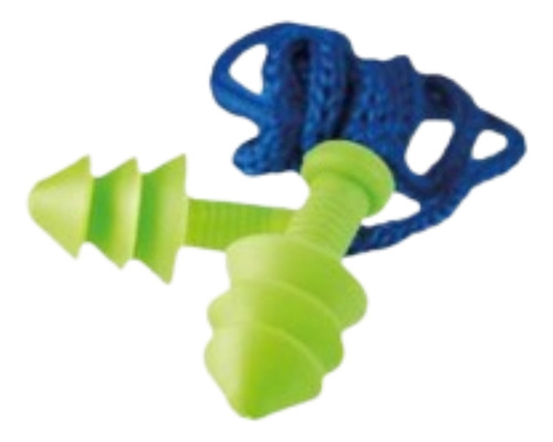 Kit 100 Protetor Auricular Segurança Ouvido Tipo Plug 14db